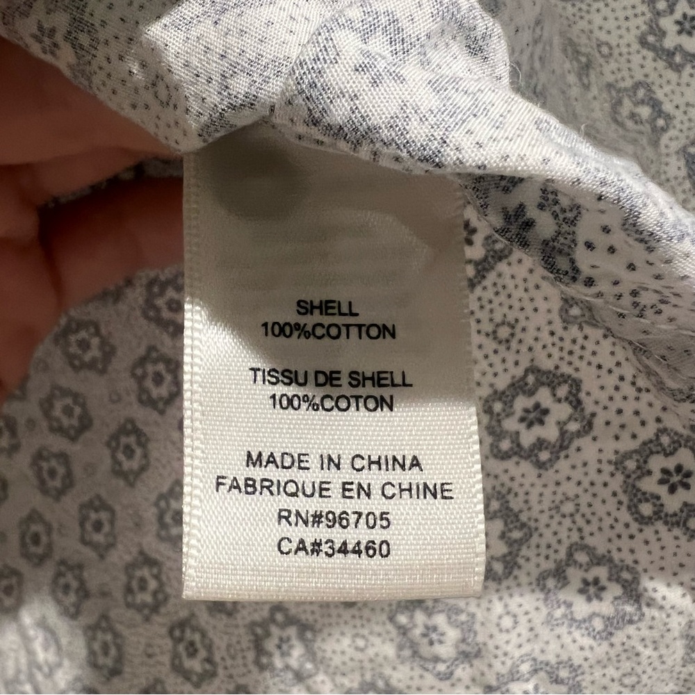 Rebecca Taylor La Vie Geometric Print Blouse - Picture 9 of 9